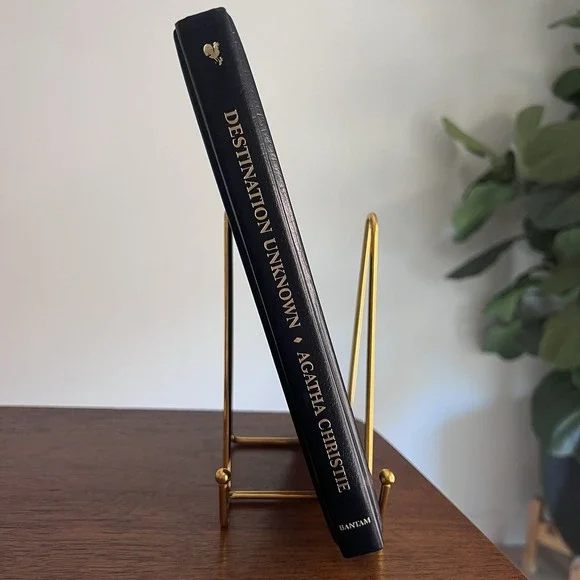 RARE Agatha Christie Mystery Collection "Destination Unknown" Bantam Leatherette